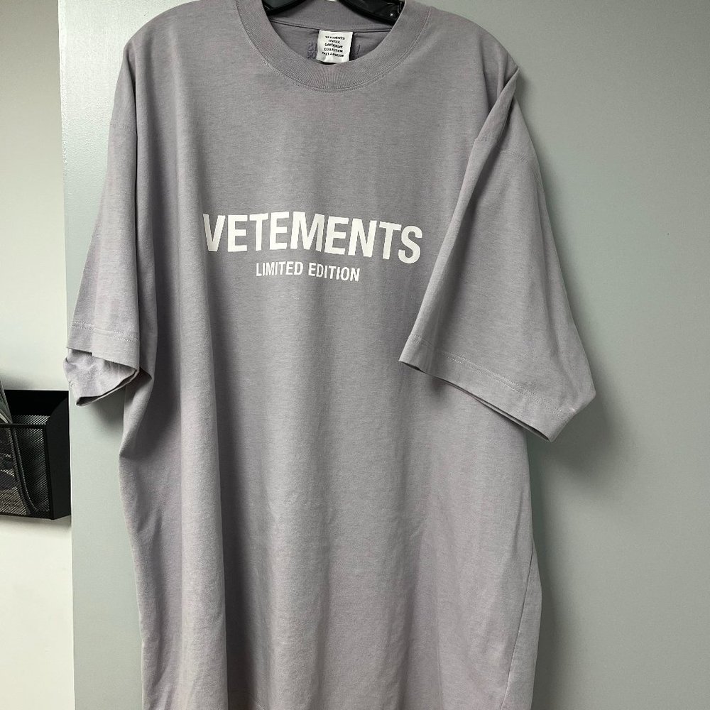 Vetements Oversized Short Sleeve Shirt